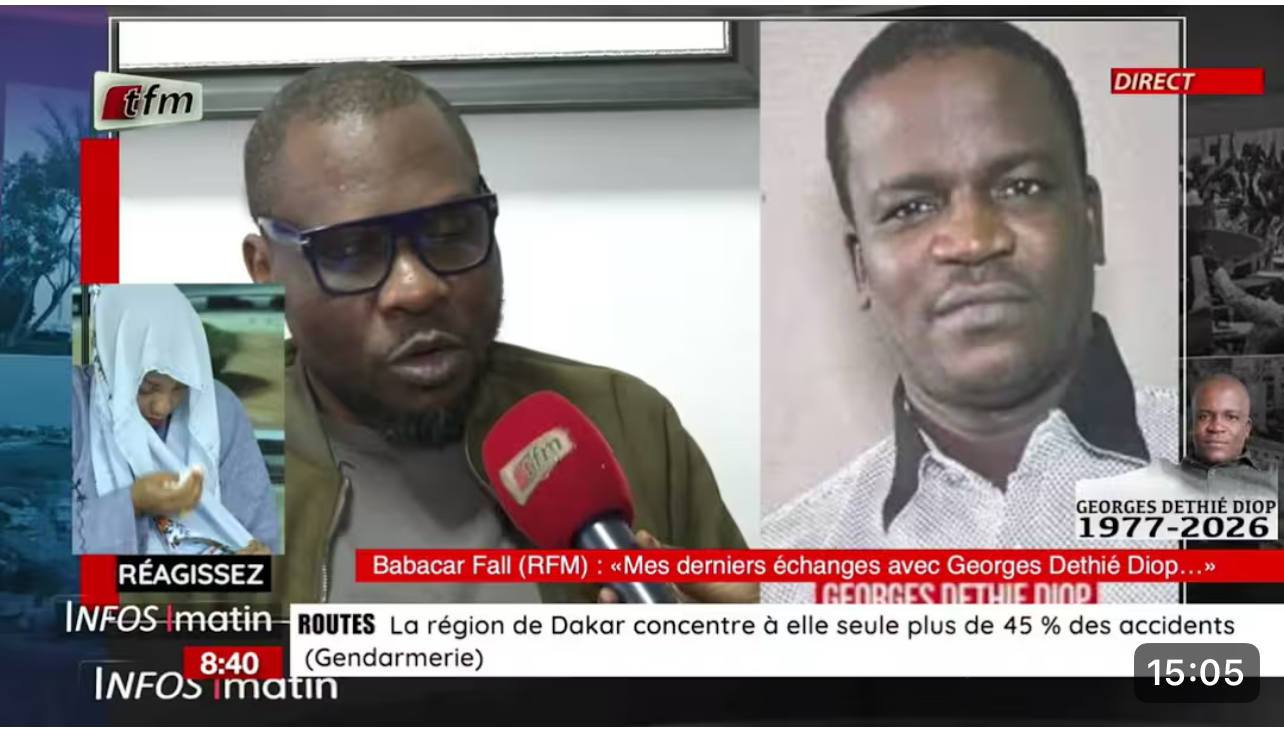 Babacar Fall raconte les derniers moments de Georges Déthié