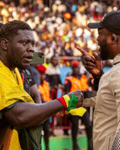 Modou Lô et Franc : une complicité royale au cœur de l’arène