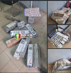 Bel-Air : un individu interpellé pour recel de 897 plaques minéralogiques falsifiées