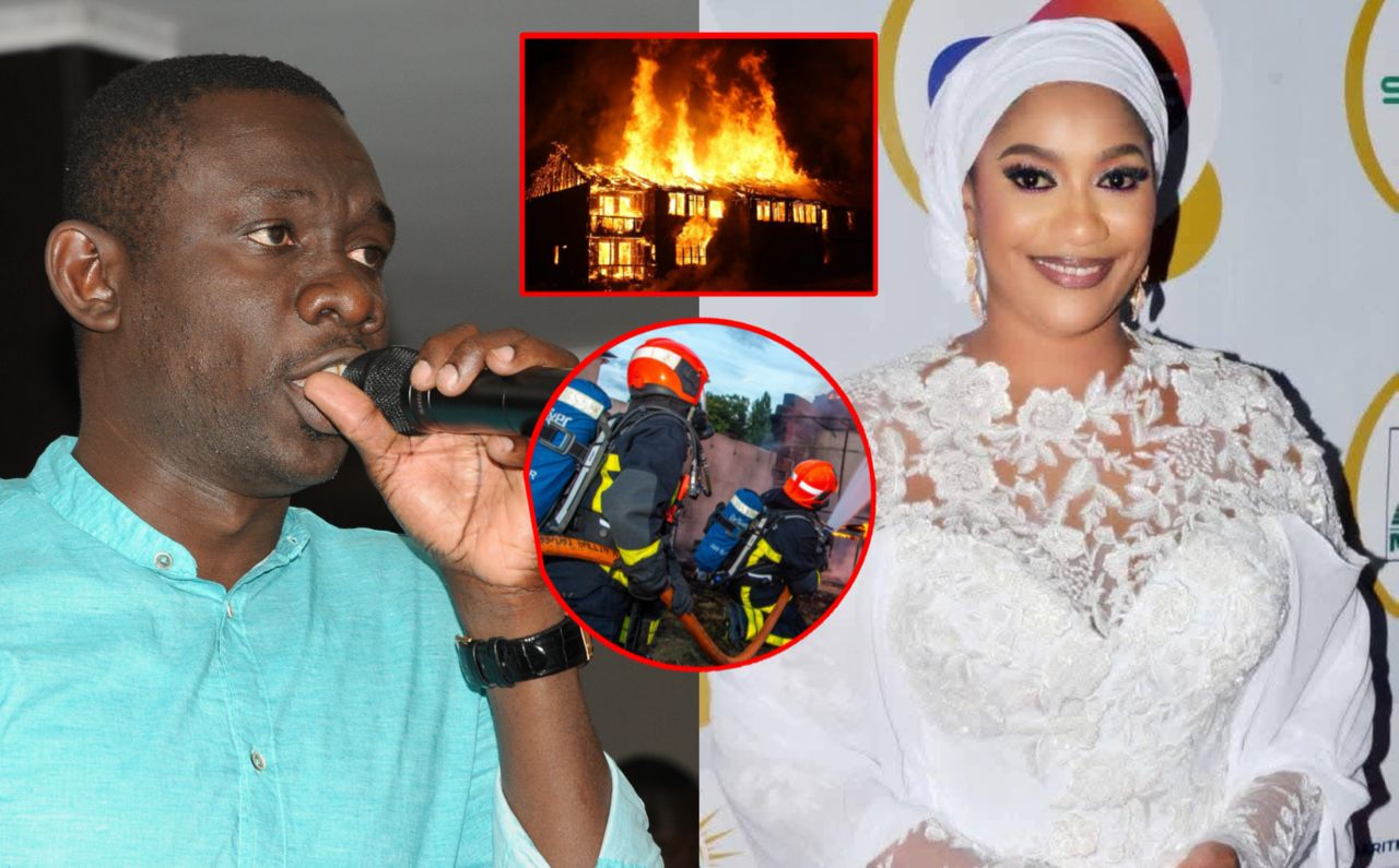 (Vidéo)- La maison de Pape Diouf ravagée par un incendie