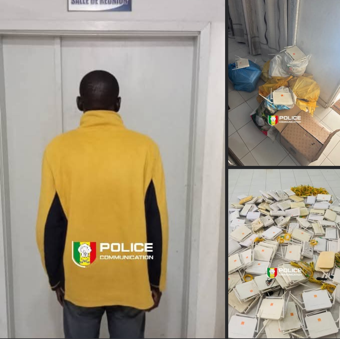 Thiaroye : Démantèlement d’un réseau de recel de modems Wi-Fi