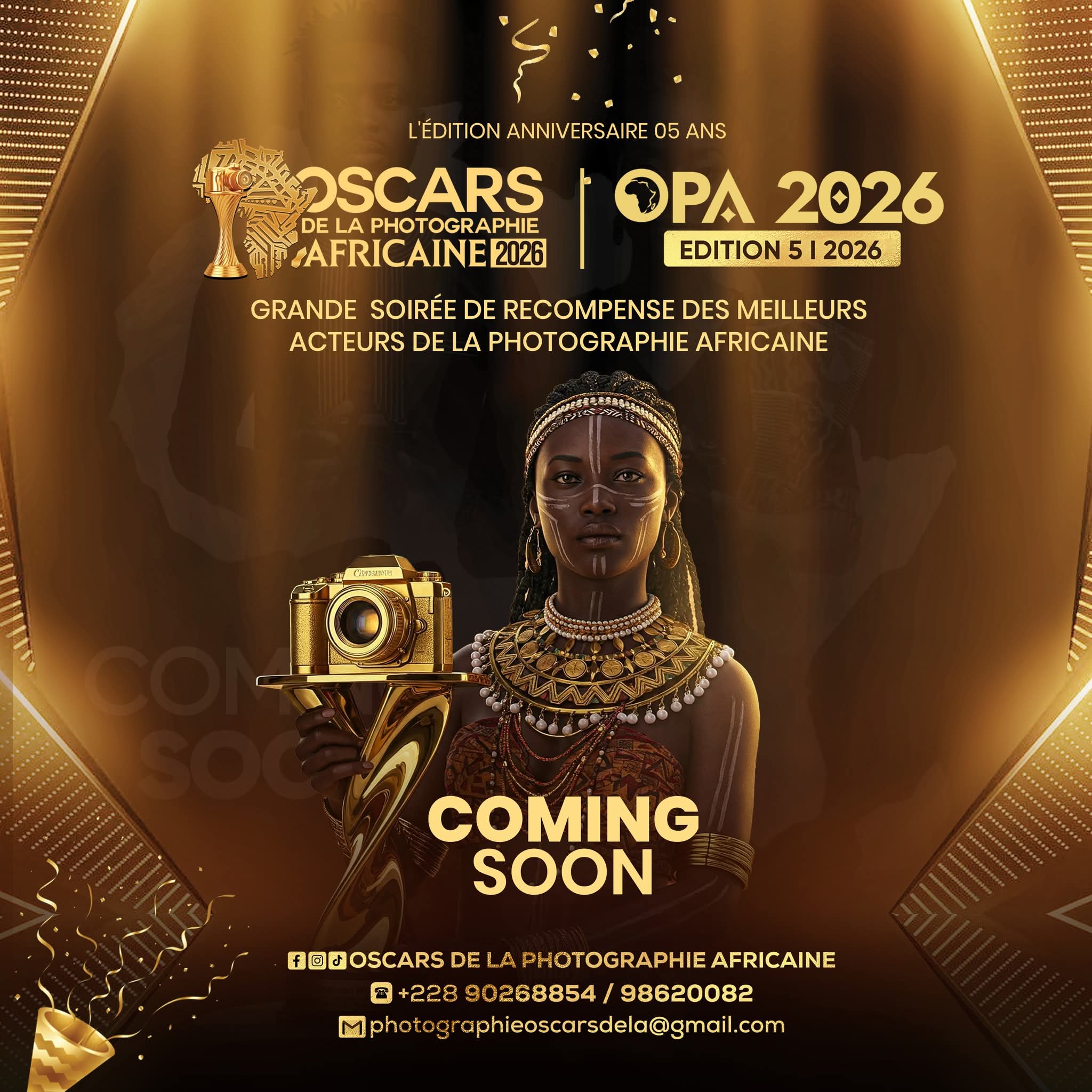 L’image africaine en fête : les Oscars de la Photographie lancent leur 5e édition anniversaire !