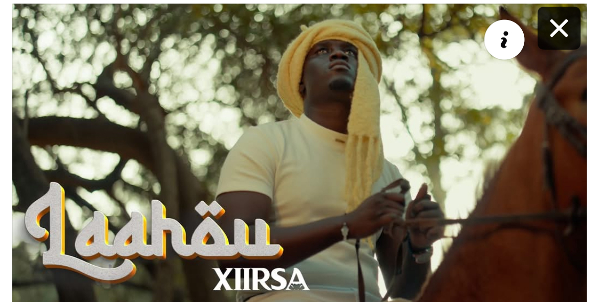 (Clip officiel)- « Laahou » : Xiirsa signe un single spirituel plein d’émotion