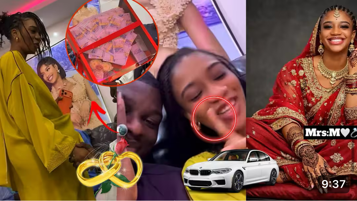 (Vidéo)- Kiné Ndiaye Rose reçoit une dot grandiose : découvrez ce qu’elle a reçu !