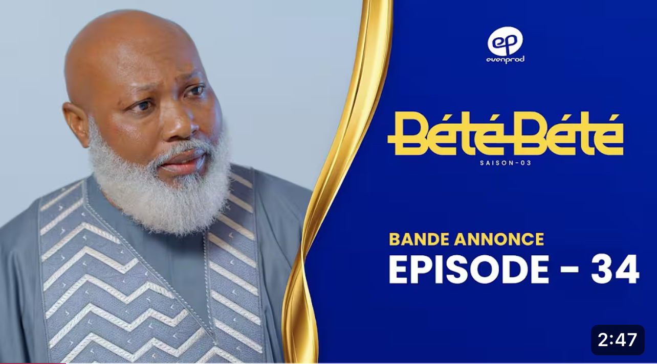 Serie- Bété – Bété – saison 3- épisode 34: Bande annonce