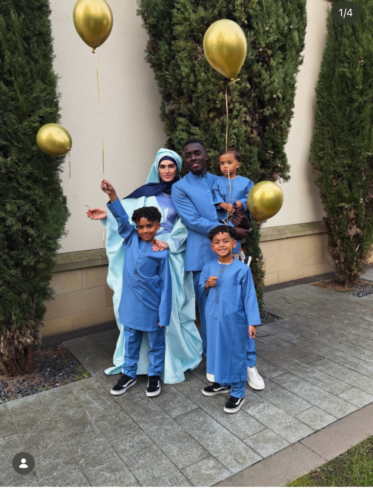 Korité : Idrissa Gana Gueye célèbre en famille dans l’élégance et la complicité