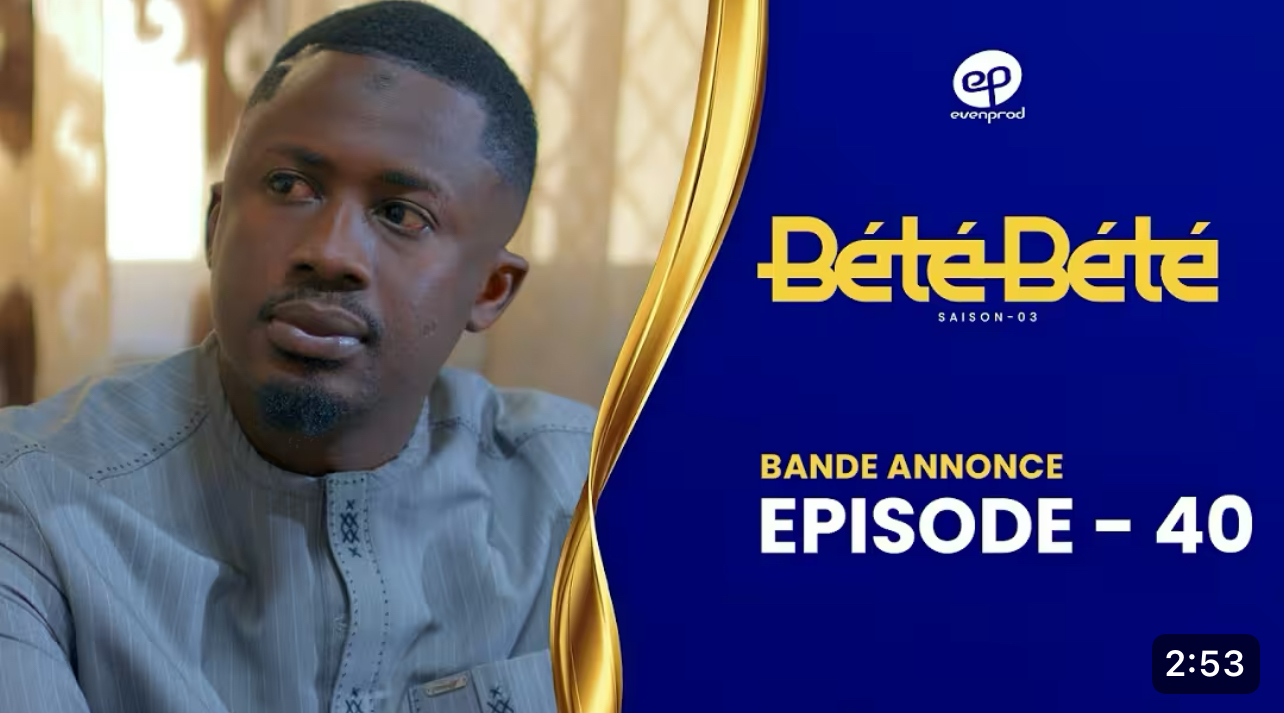 Série – Bété Bété – saison 3- épisode 40: bande annonce