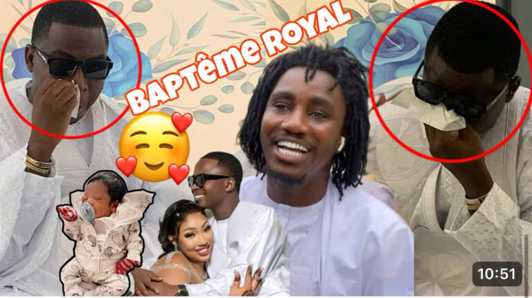 (Vidéo) : Les larmes de Sidy Diop au baptême de son fils