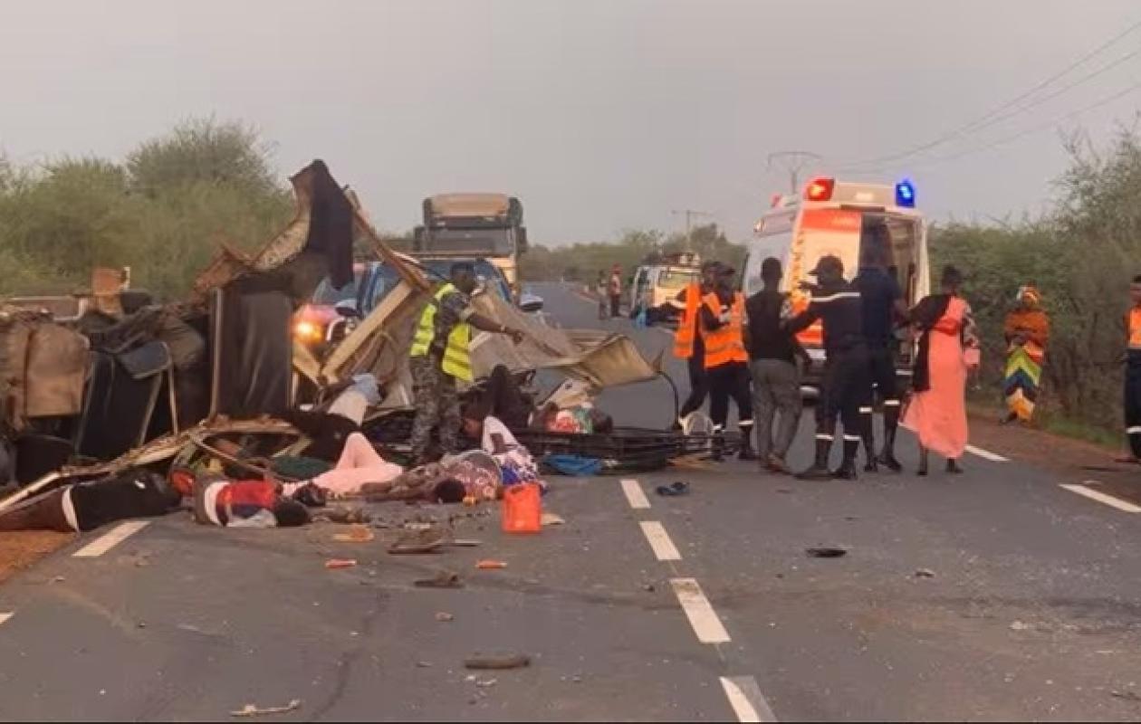 Accident mortel : le bus d’une équipe du championnat sénégalais se renverse