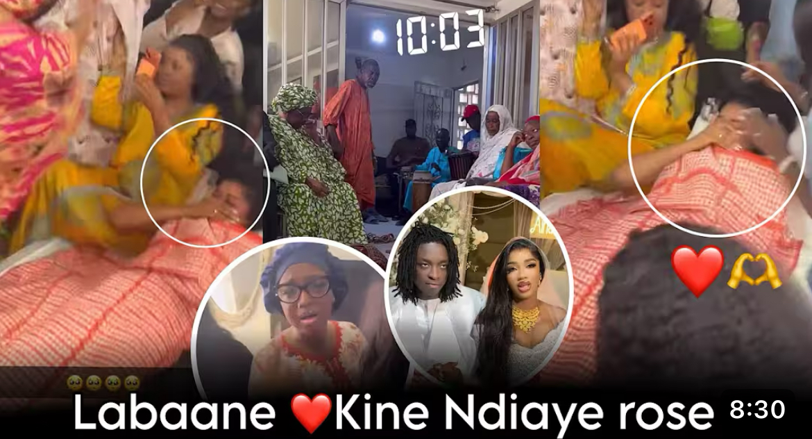 (Vidéo)- Kiné Ndiaye Rose honore sa famille après la consommation de son mariage