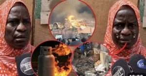 (Vidéo) – 40 cantines ravagées par le feu au marché Same : la députée Amy Dia au secours…