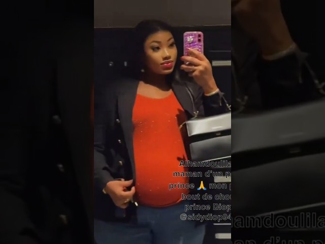 Ndeya, l’épouse de Sidy Diop : grossesse rayonnante sans masque !. Découvrez les images