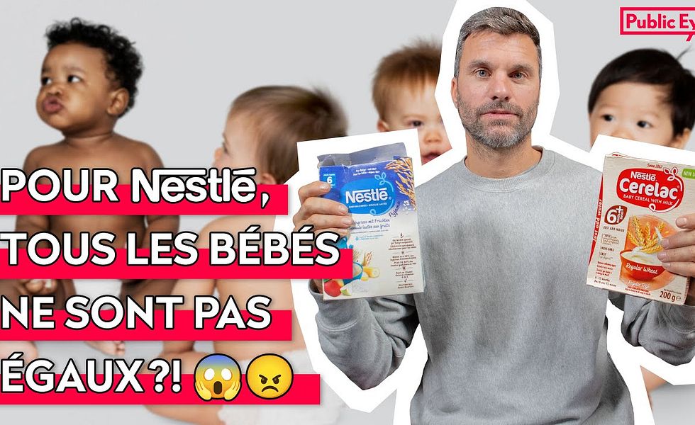 Nestlé accusé d’ajouter du sucre dans les aliments pour bébés en Afrique