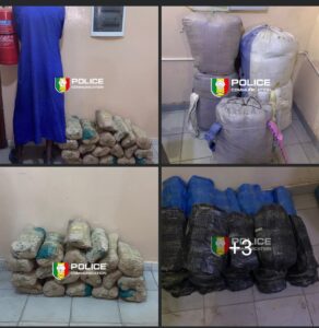 Saisie record : 108 kg de chanvre indien saisis par l&rsquo;OCRTIS dans le centre