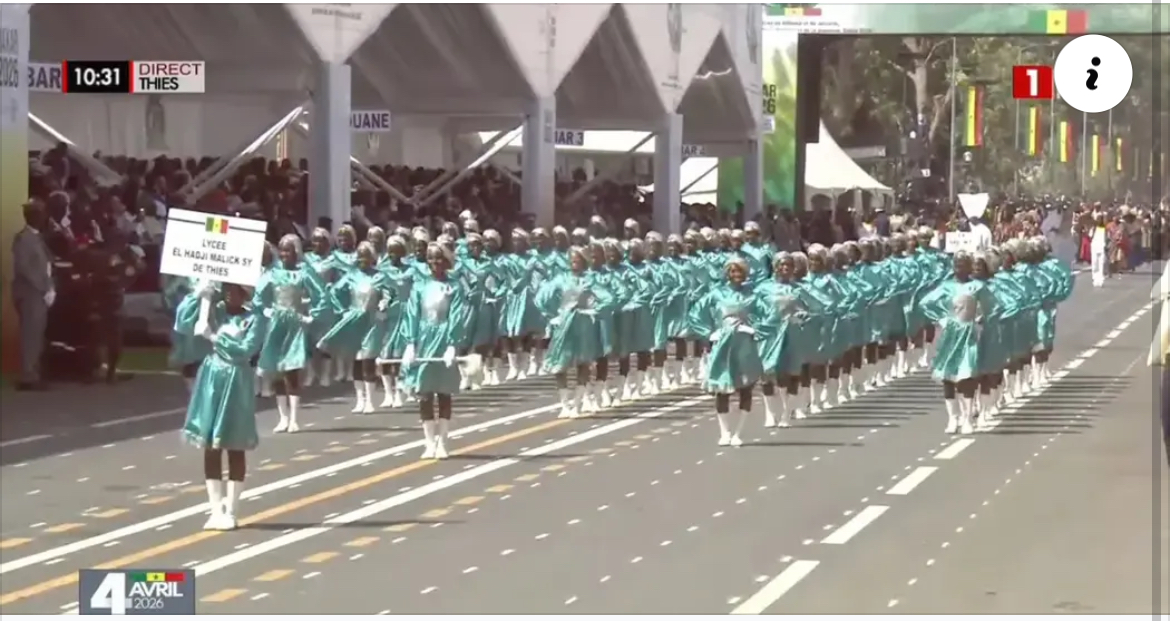 Thiès : Une prestation grandiose des majorettes du lycée Malick Sy (vidéo)