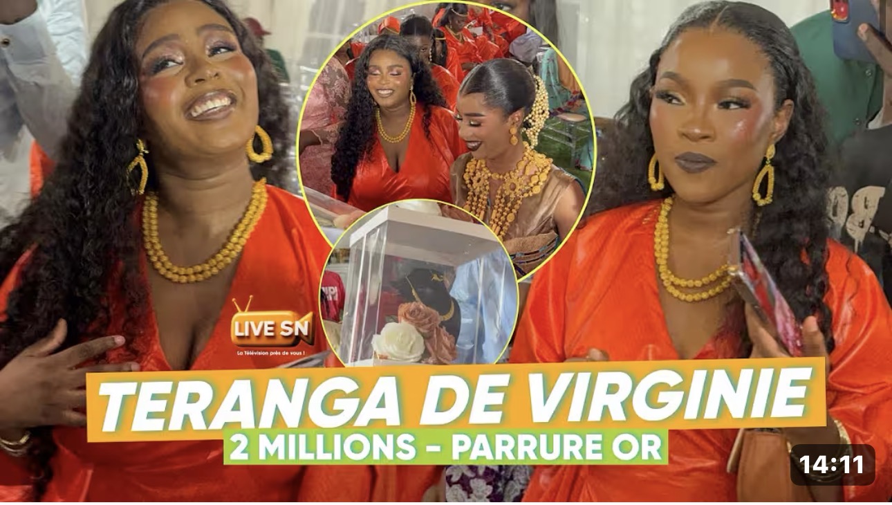 (Vidéo) – Mariage de Kiné Ndiaye Rose : les incroyables « Teranga » de Virginie