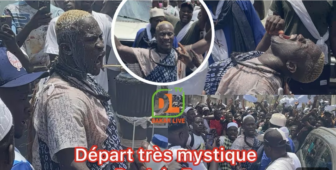 (Vidéo) – Combat contre Eumeu Sène : Ada Fass très chaud à son départ au stade…