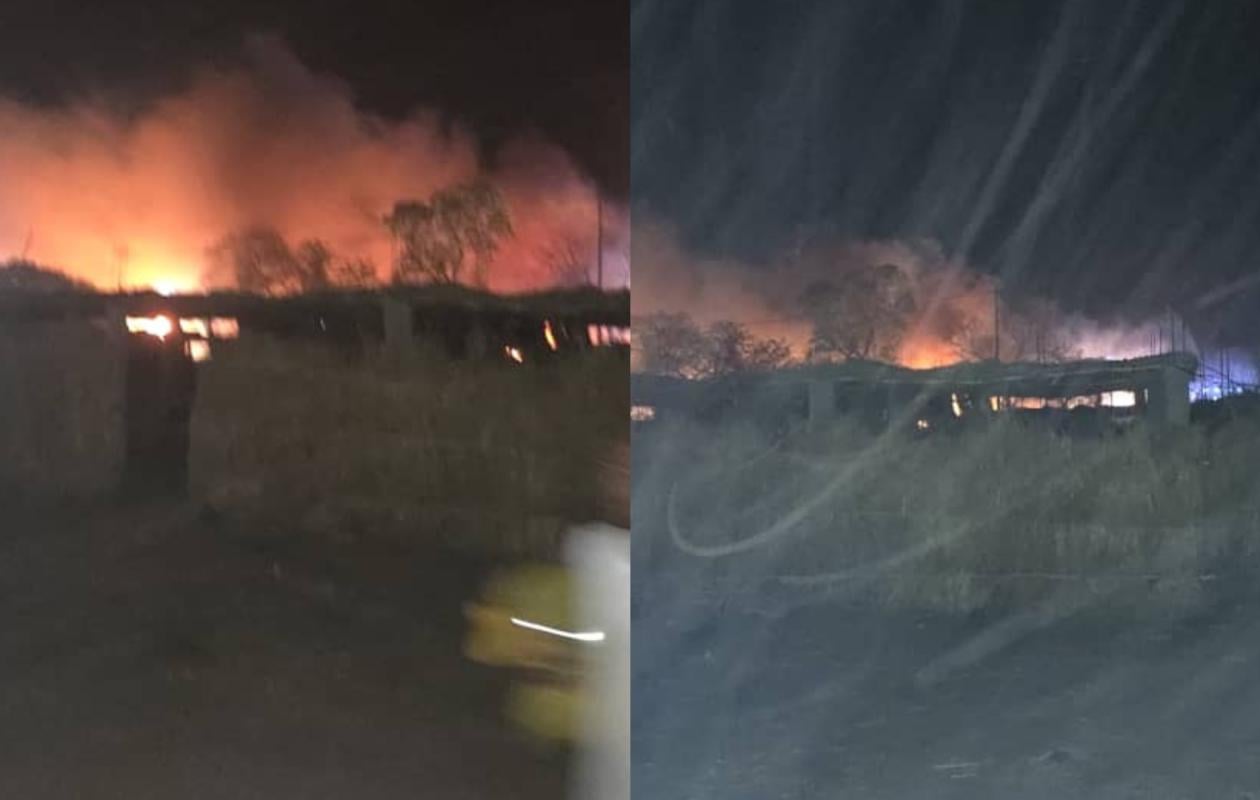 Médina Gounass : un incendie spectaculaire secoue le Daaka en pleine affluence…