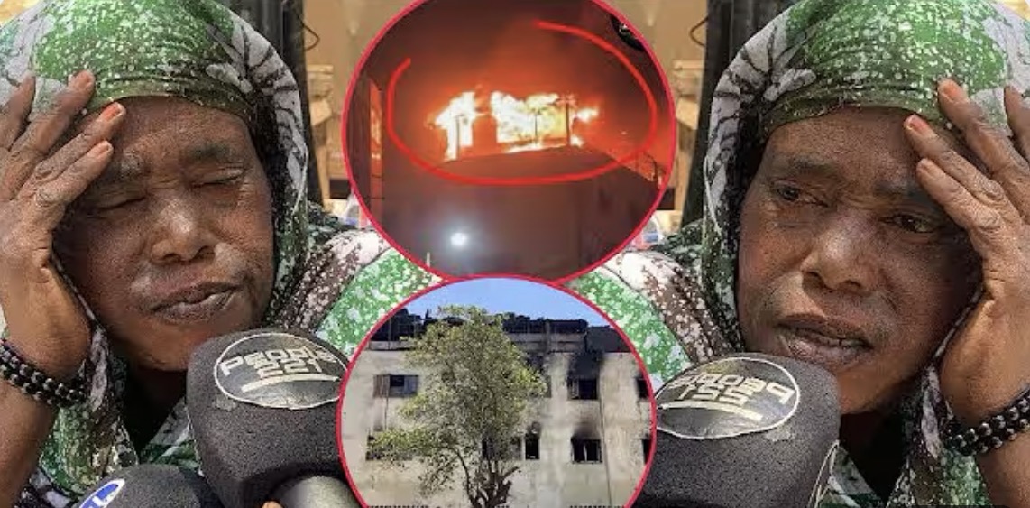 (Vidéo) – Incendie au marché Sandaga : cette femme victime revient sur les faits.