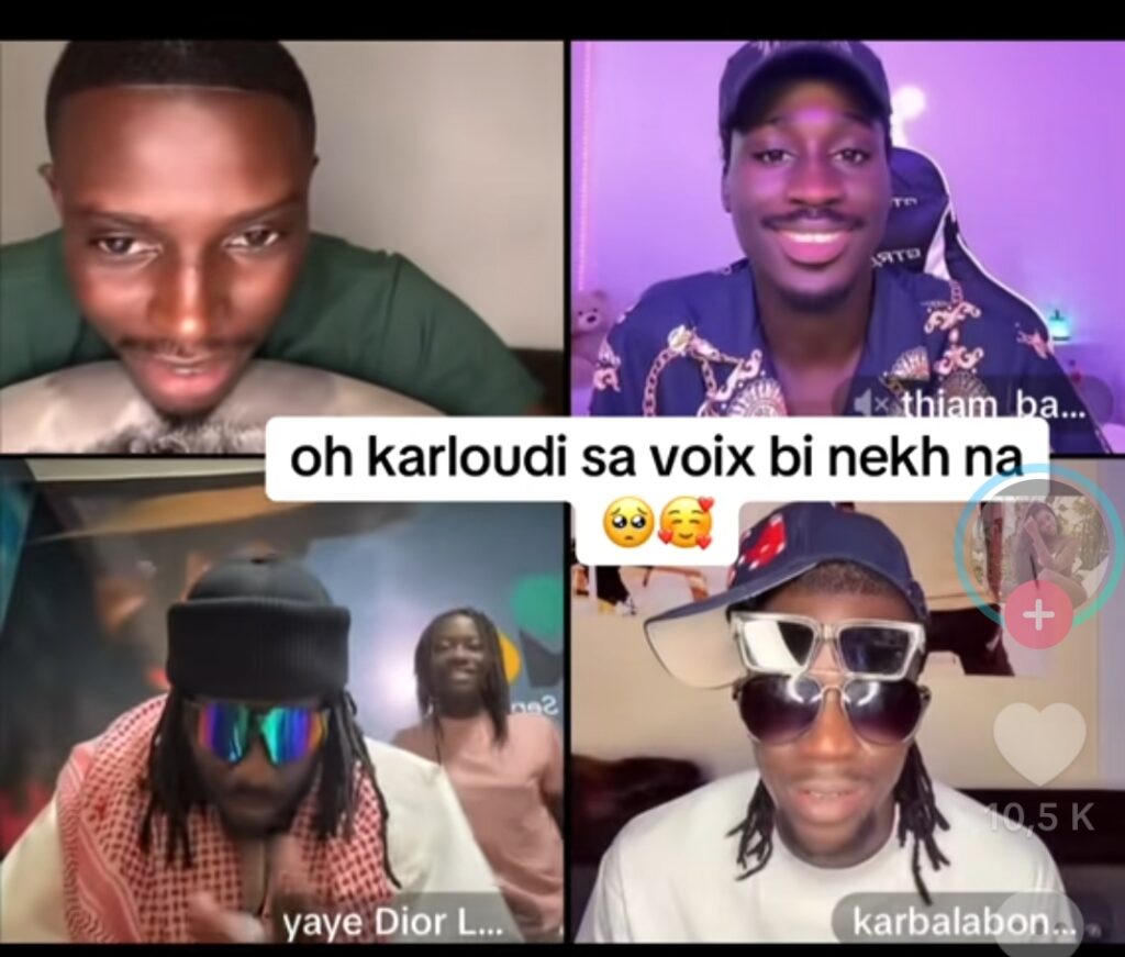 Scène culturelle : Le beau geste de Carlou D envers Bilou et Karballah sur TikTok