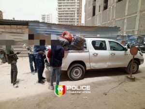 Trafic de drøgue : 254 kg de chanvre saisis, trois suspects arrêtés à Dakar