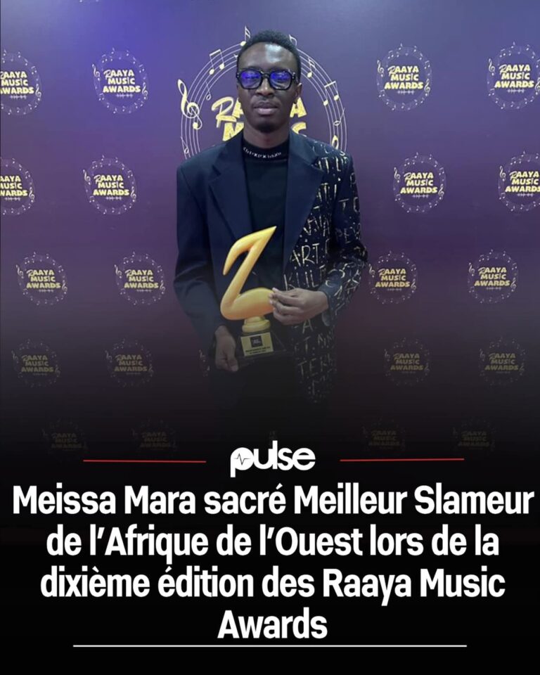 Meissa Mara sacré Meilleur Slameur de l’Afrique de l’Ouest aux Raaya Music Awards