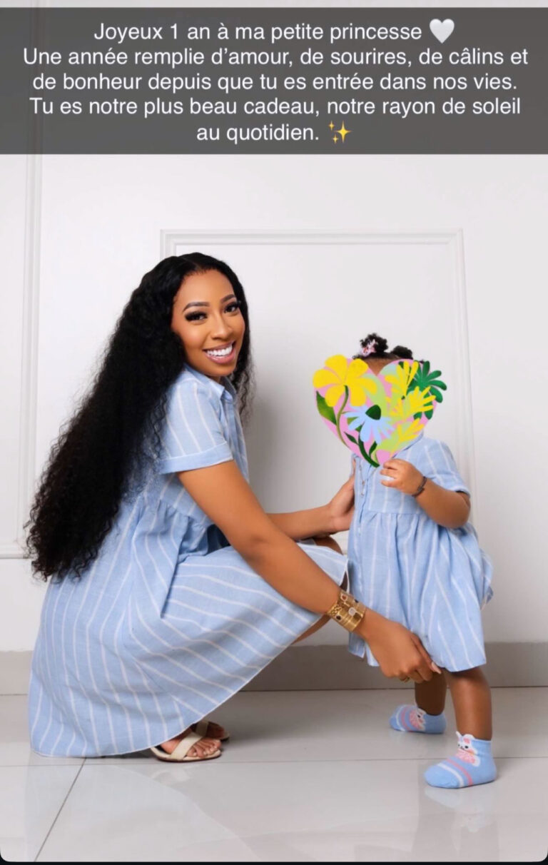 Anniversaire  de Maïmouna Bèye: Zeyna Ndour partage un moment tendre avec sa fille