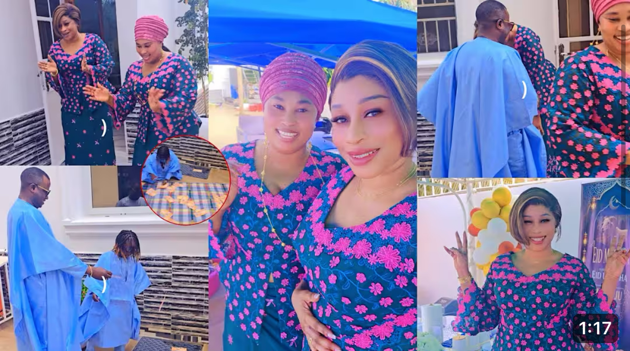 Gambie : Aida Samb et sa coépouse Fatou font sensation pour la Tabaski