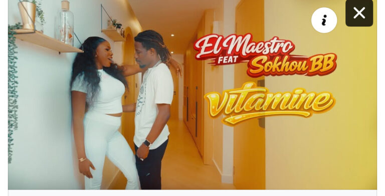 (Clip officiel)- El Maestro et Sokhou Bébé servent une dose de love avec « Vitamine »