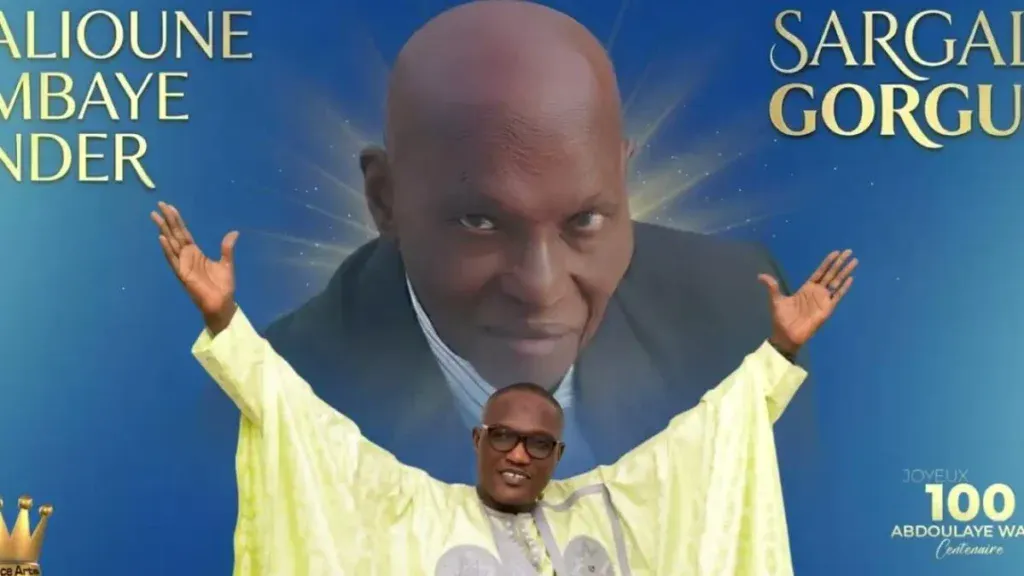 Alioune Mbaye Nder ressort sa chanson de 2007 pour honorer le centenaire de Wade
