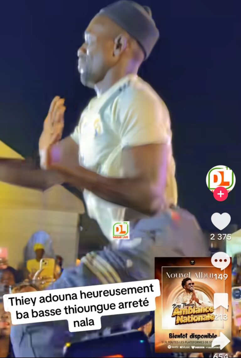 Leumbeul hot : Un homme choque Bass Thioung et crée le scandale en plein show