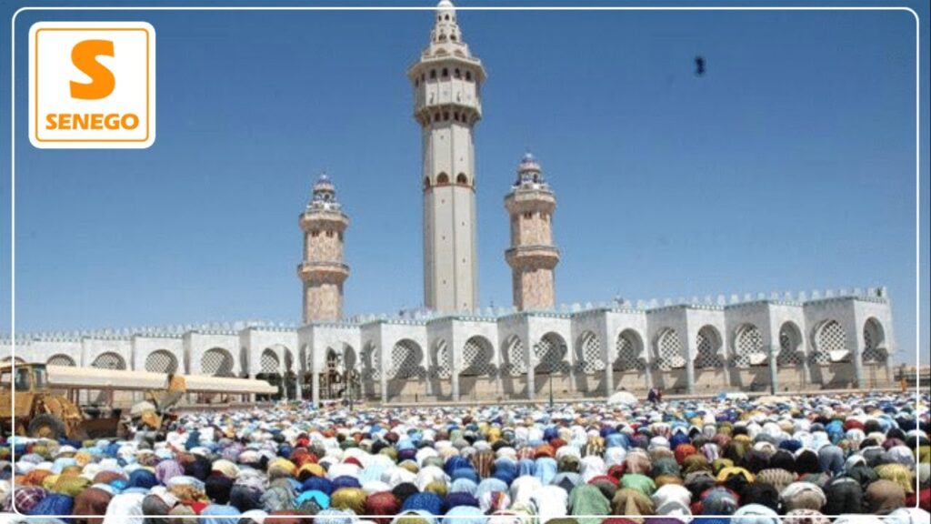Ferveur religieuse à Touba : une prière de vendredi mémorable avant le Grand Magal