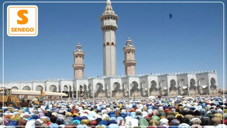 Ferveur religieuse à Touba : une prière de vendredi mémorable avant le Grand Magal