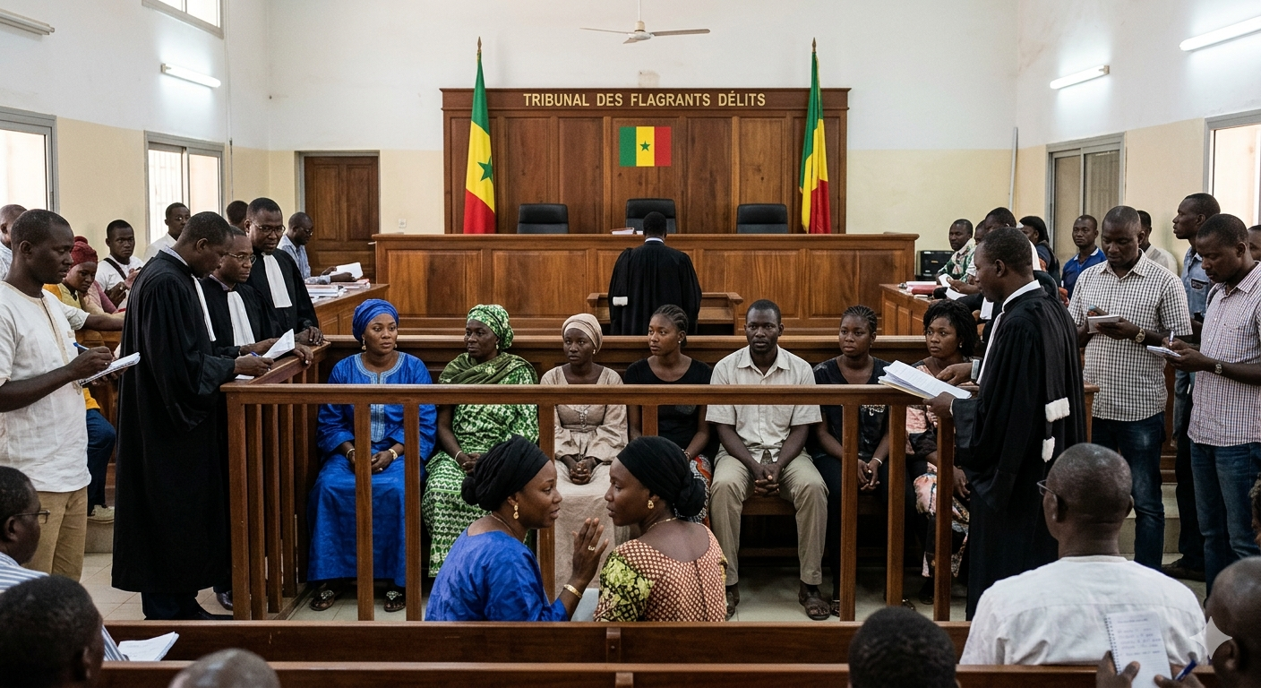 Escroquerie à Thiès : 6 mois de prison avec sursis pour sept membres du réseau QNET