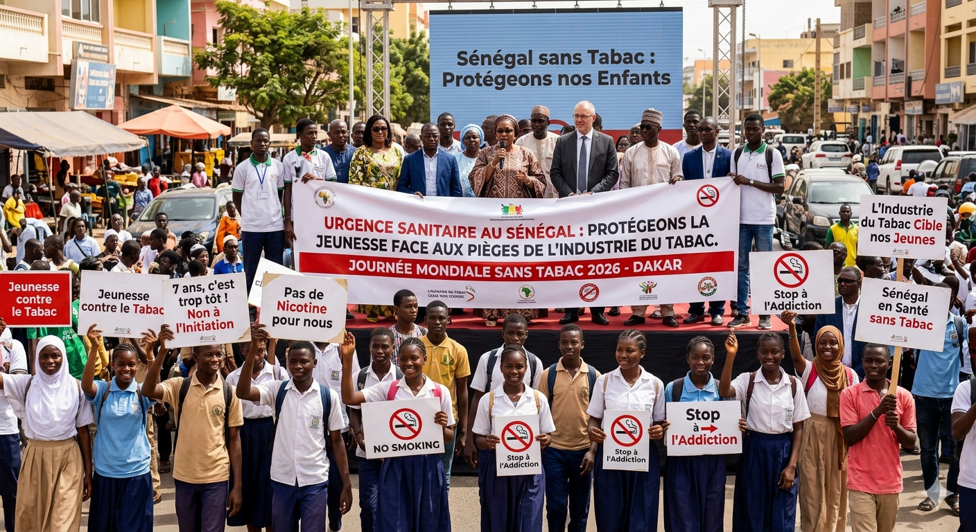 Alerte à Dakar : Protéger la jeunesse sénégalaise des nouveaux pièges du tabac