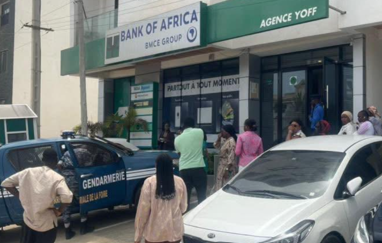 BOA Yoff : un braqueur tente de s’emparer de 13 millions FCFA, mais échoue…