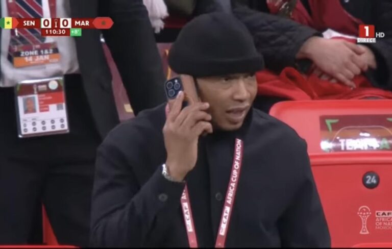 Finale Sénégal–Maroc : El Hadji Diouf révèle enfin l’identité de son mystérieux interlocuteur au téléphone.