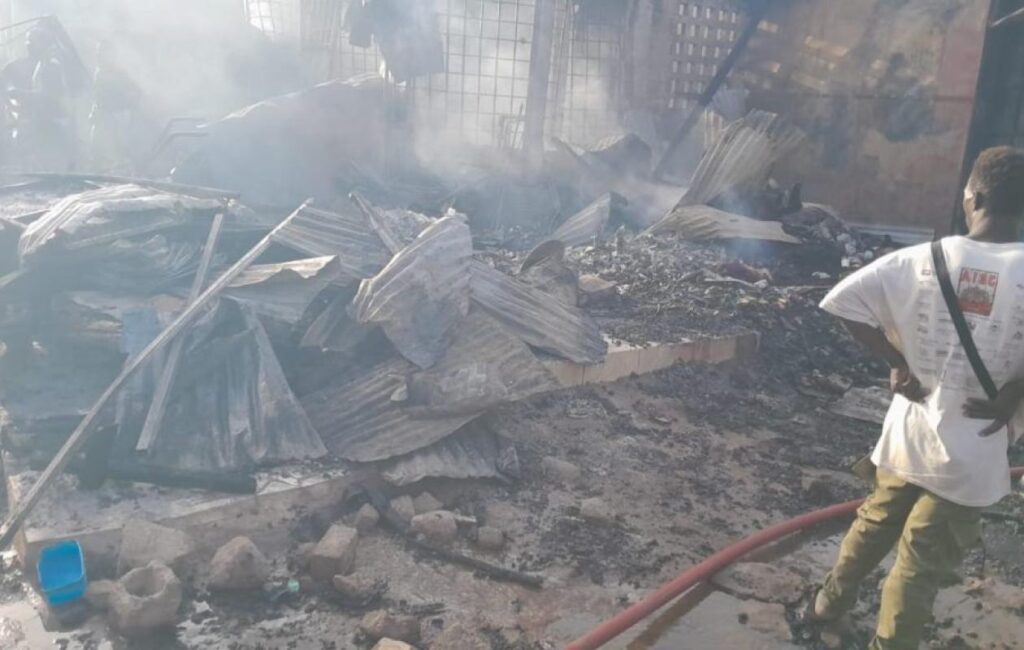 Tamba : un 3e incendie en moins d’un mois plonge le marché central dans la désolation…