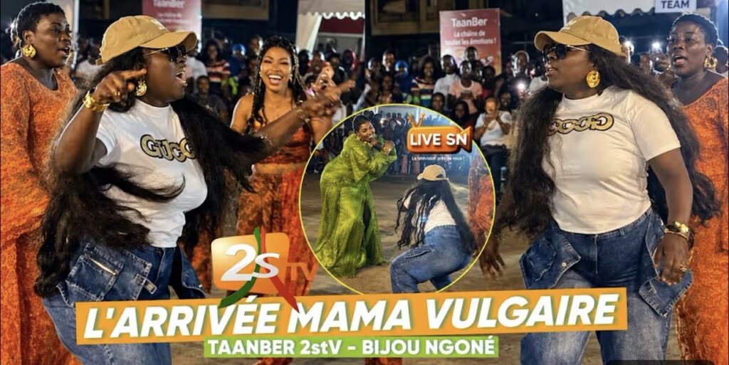 (Vidéo) – Taneber sur 2sTV : « Maman Vulgaire » fait sensation avec son entrée spectaculaire…