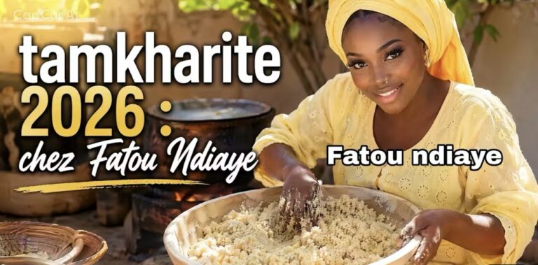 (Vidéo) – Tamkharit 2026 : Regardez comment Fatou Ndiaye a préparé son couscous traditionnel…