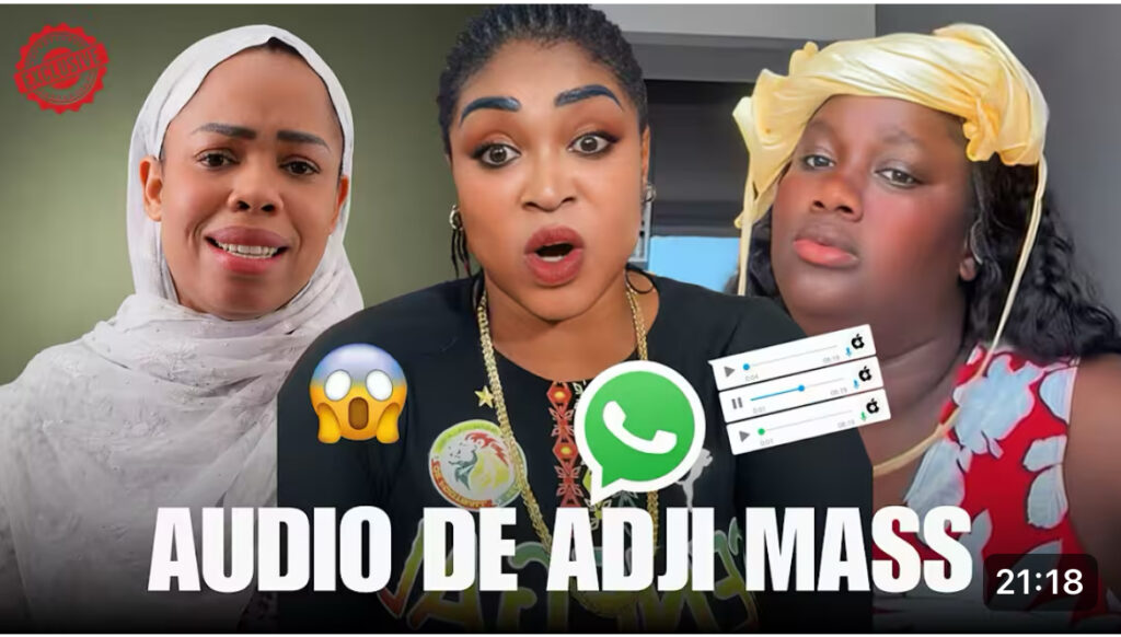 TikTok : les audios privés d’Adji Mass enflamment la toile
