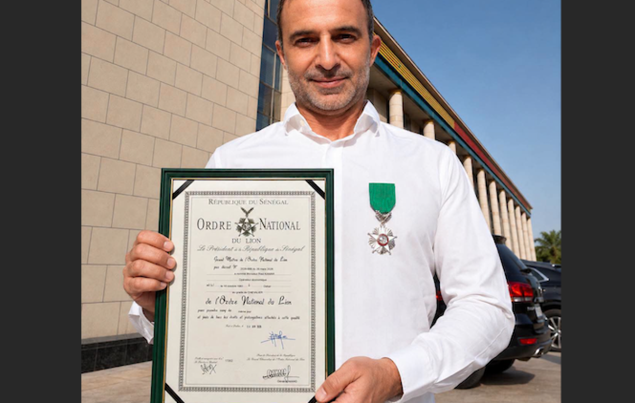 Distinction : Riad Kawar élevé au grade de Chevalier de l’Ordre national du Lion