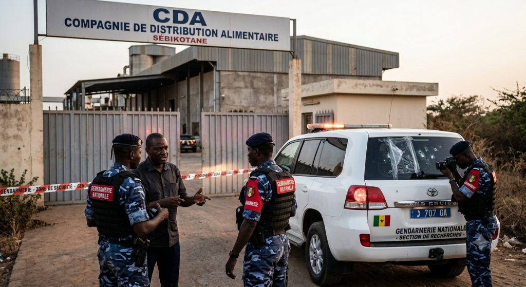 Sébikotane : traque ouverte après le braquage d&rsquo;une usine et des tirs contre la gendarmerie