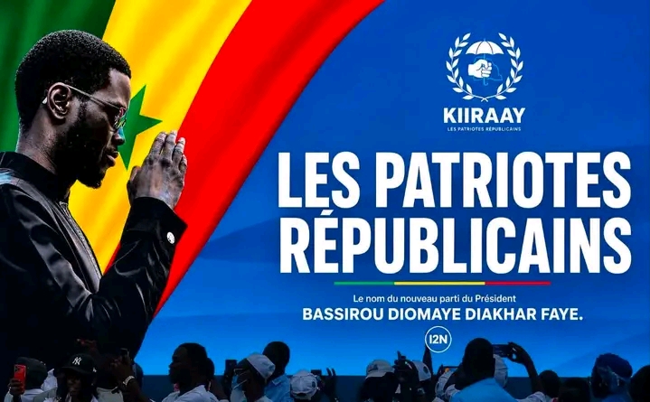 Président Diomaye dévoile le nom de son parti politique