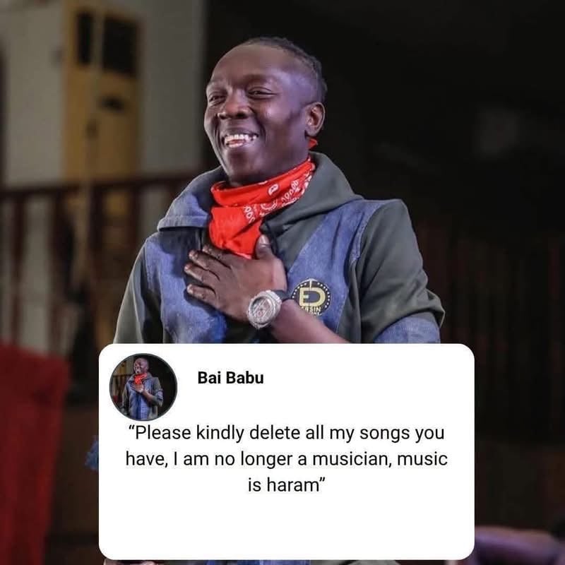 « La musique est haram » : Bai Babu tourne définitivement le dos à sa carrière