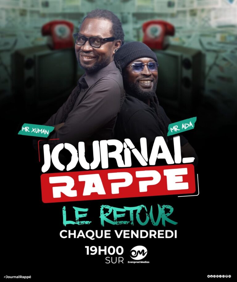 Après des années d&rsquo;absence, Evenprod ressuscite Journal Rappé