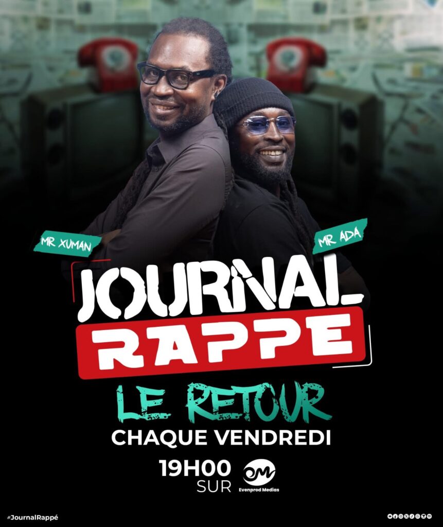 Après des années d’absence, Evenprod ressuscite Journal Rappé