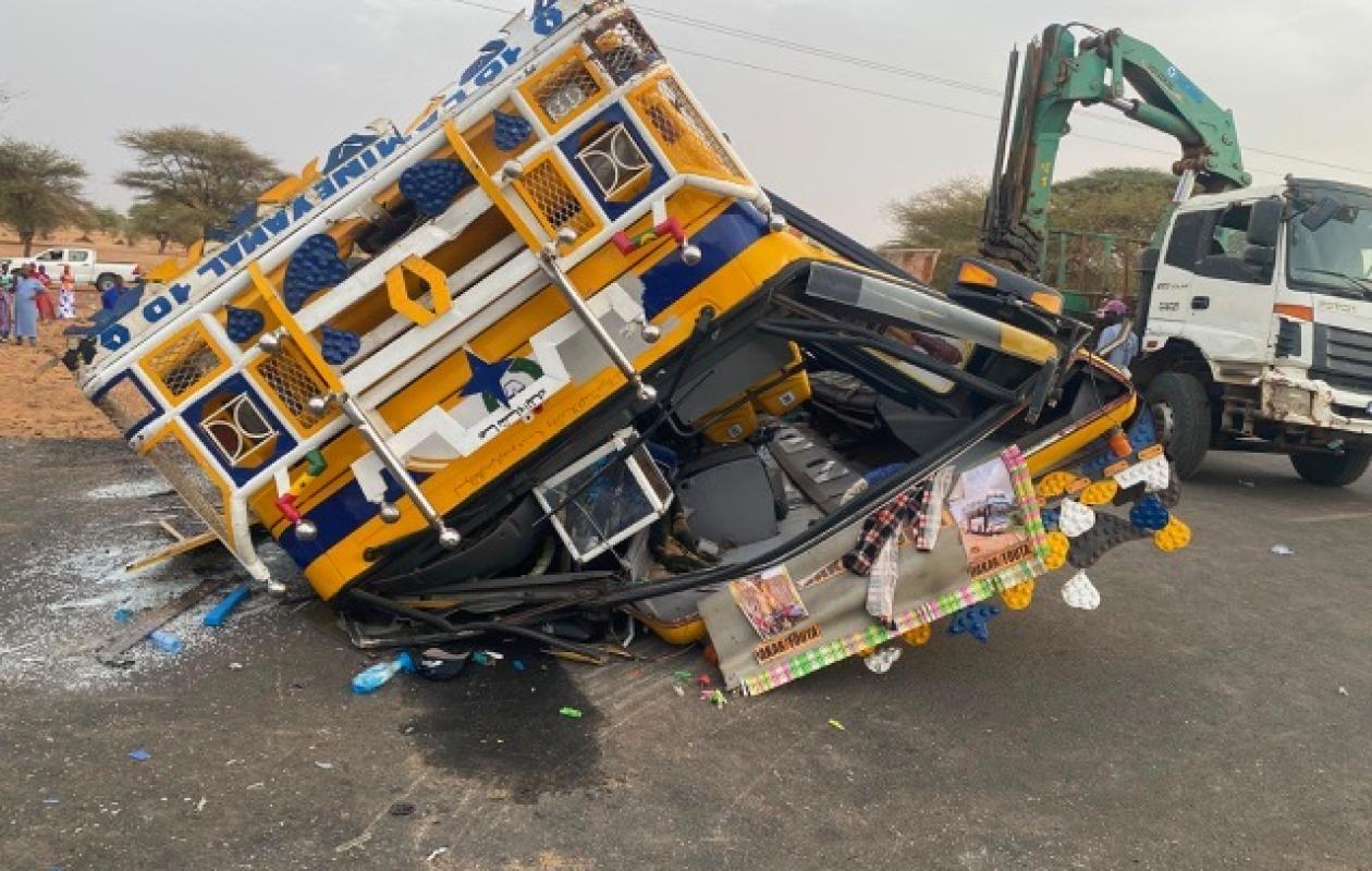Drame à Dodel : un cycliste perd la vie après une collision avec un bus…