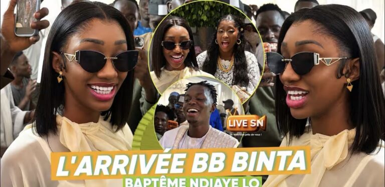 (Vidéo) – Baptême de Maya Kama : l’arrivée très mouvementée de Bb Binta