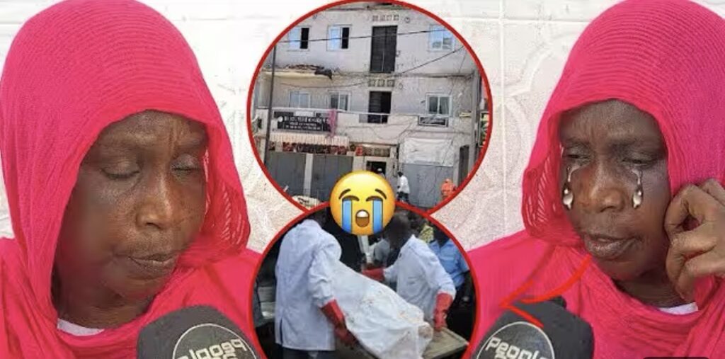 (Vidéo) – Décès de son père après l’effondrement d’un bâtiment : cette dame raconte l’incroyable drame…